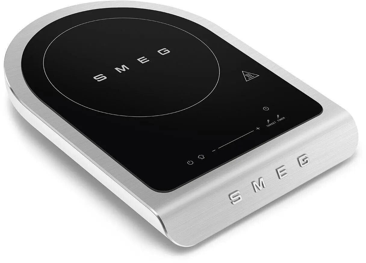 اجاق برقی تک شعله اسمگ ایتالیا مدل SMEG PIC01WHMEU - سفید - طراحی رترو